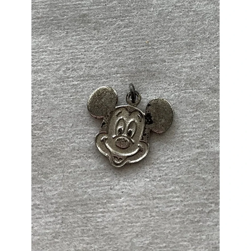 vintage sterling silver Walt Disney Productions Mickey Mouse charm